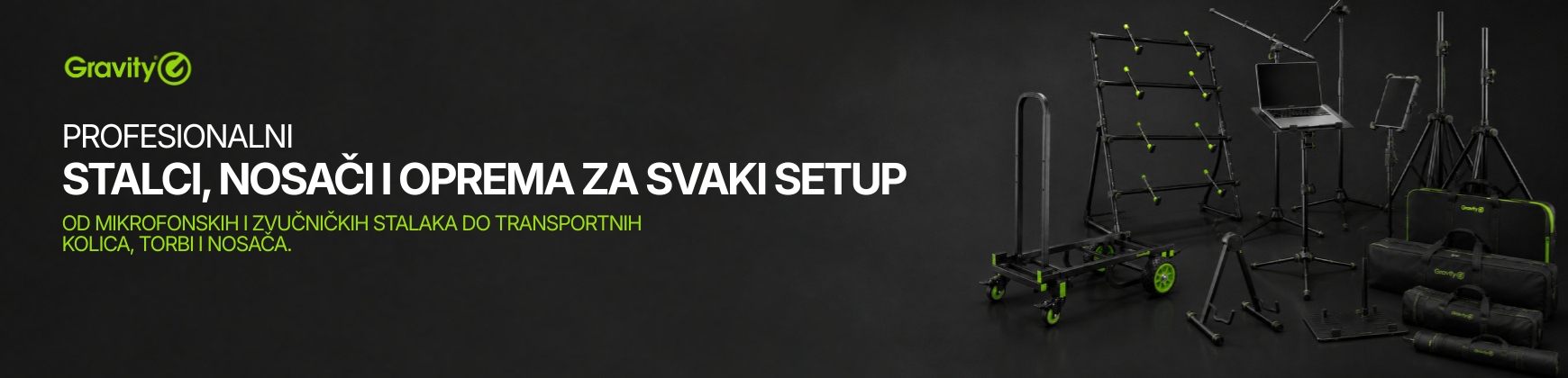 Gravity stalci i nosači