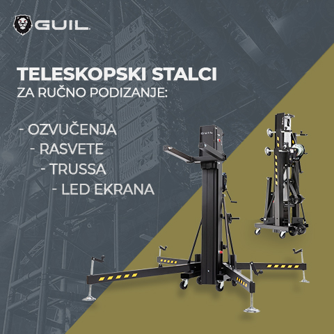 Guil teleskopski stalci za ručno podizanje tereta