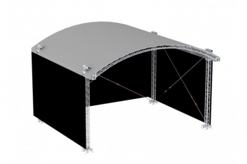 Sixty82 ARC-ROOF-10X8