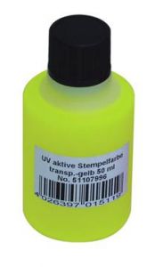 UV boja za pečate žuta, 50ml